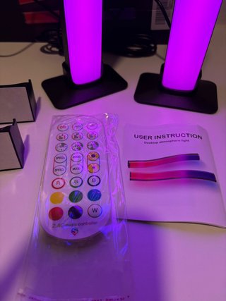 Pack 2 Barras LED RGB con Mando