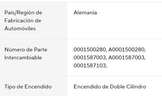 Bobina encendido Mercedes E320 W210
