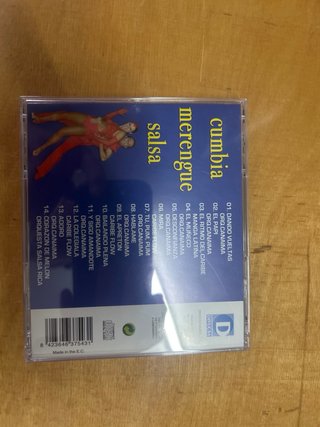 CD Salsa Cumbia Merengue Locos por el Baile