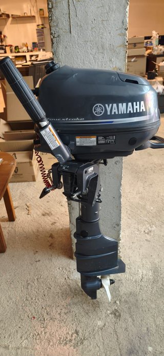 Motor Yamaha 6CV 4T Cola Larga
