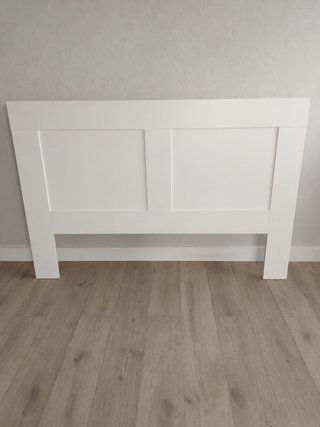 Cabecero blanco 1,5m madera