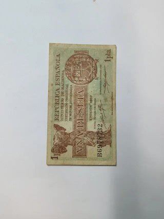 BILLETE 1 PESETAS 1937