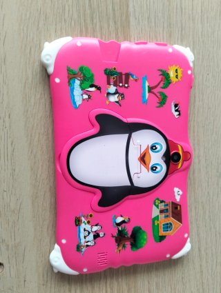 Tablet Infantil Pingüino Rosa