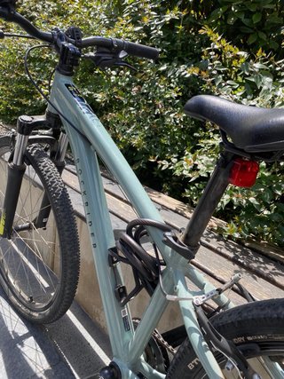 Bicicleta MTB EXPL 500 Niños Caqui 26