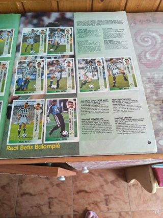 Album Cromos Liga 96/97 Panini