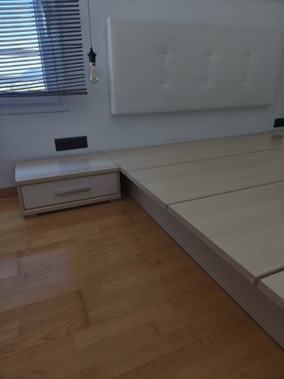 Cama Tatami Melamina Arce