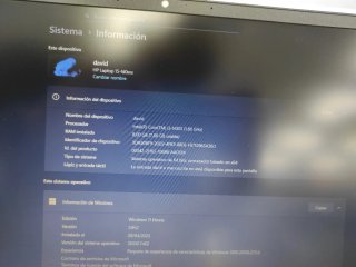 Portátil HP 15-FD0041NS i3 8GB 512GB