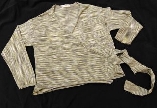Conjunto cárdigan y pantalón estampado