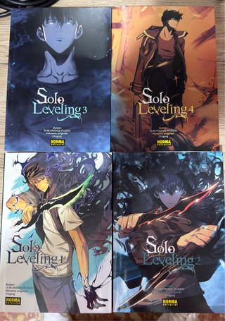 Libros solo leveling (manga)