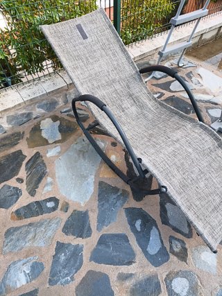 Escalera Piscina Gris Plástico