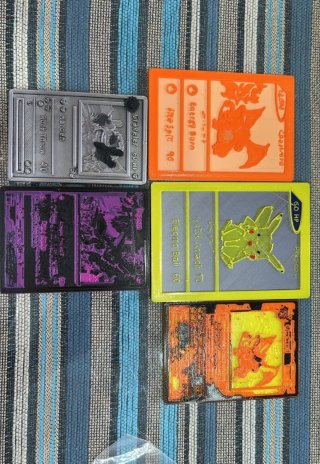 Cartas Pokémon 3D Impresas