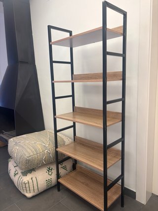 Estantería Metálica y Madera 160cm