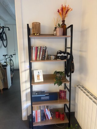 Estantería Metálica y Madera 160cm