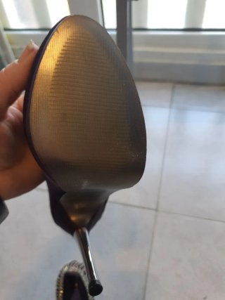 Zapatos de tacón con pedrería