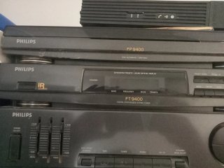 Equipo Hi-Fi Philips: Toca-discos y Cassette