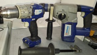 Berner 18V Martillo y Percutor brushless usados