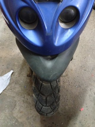 Carenado Piaggio NTT Azul