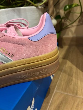 Adidas Gazelle Bold J Pink Talla 38.5