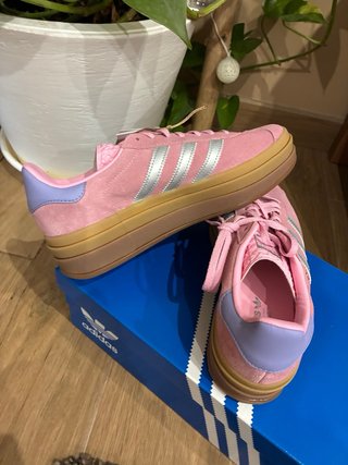 Adidas Gazelle Bold J Pink Talla 38.5