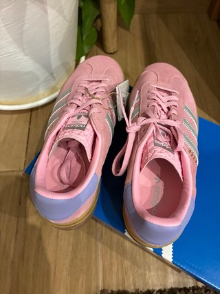 Adidas Gazelle Bold J Pink Talla 38.5
