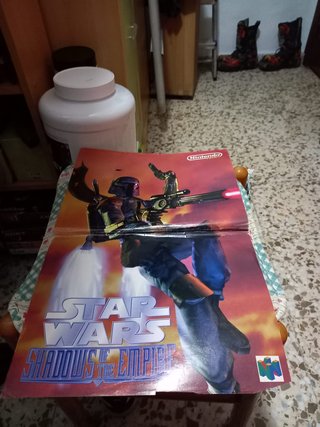 Póster Star Wars Shadows of the Empire N64