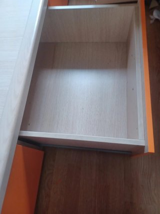 Cama con cajones 90×1,90cm.