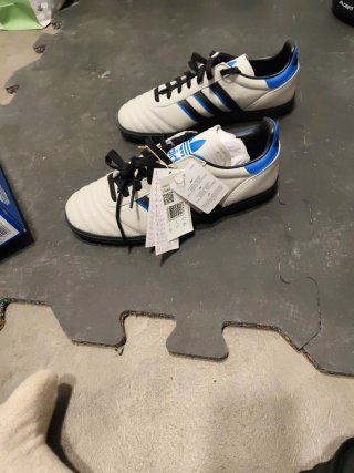 Adidas Samba JP Gris y Azul Talla 43 1/3