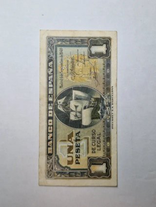 BILLETE 1 PESETA 1940