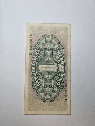 BILLETE 1 PESETA 1940