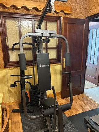 Lote Bicicleta Spinning y Estación Musculación
