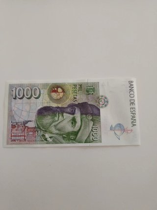 Billete 1000 Pesetas 1992 Banco de España