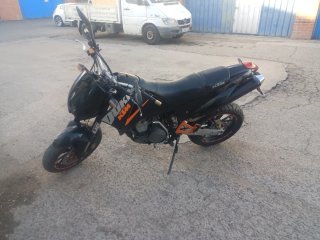 KTM Duke 2 640 Supermotard Negra y Naranja
