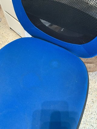 Silla de oficina Ikea FLINTAN azul eléctrico