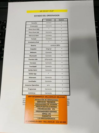 Portatile HP 255 G7 15,6 AMD A4-9125