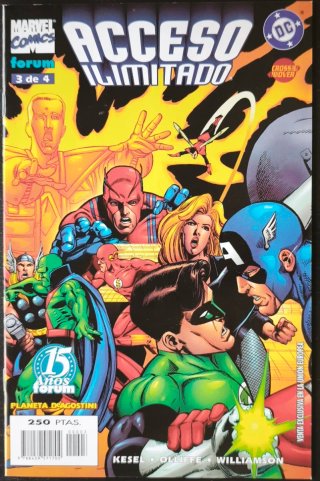 Marvel DC / Acceso Ilimitado /  4 Numeros