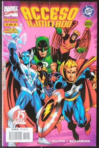 Marvel DC / Acceso Ilimitado /  4 Numeros