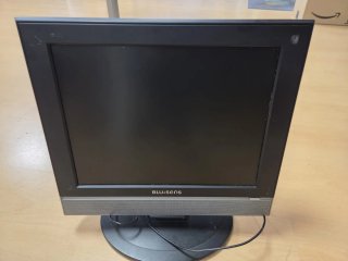 TV Blusens 15 Negra/Gris
