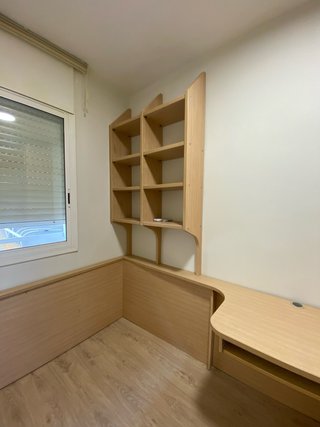 Estructura Cama Nido con Escritorio