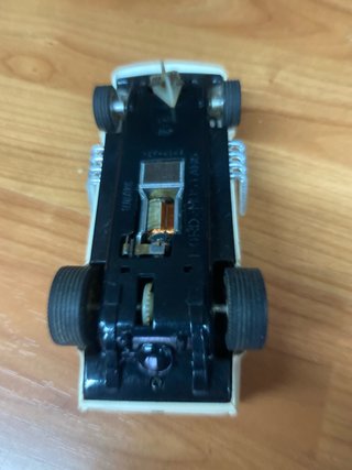Ford Mustang  Dragster Scalextric Blanco