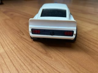Ford Mustang  Dragster Scalextric Blanco
