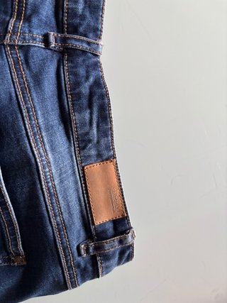 Jeans skinny donna blu con brillanti