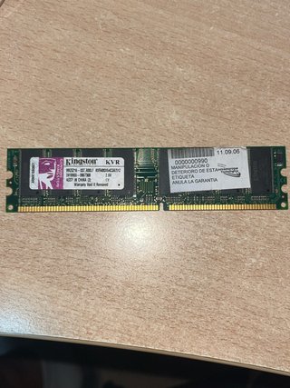 Kingston KVR Módulo Memoria RAM 512MB