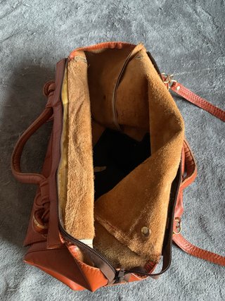 Bolso Vintage Piel Contessa Marrón