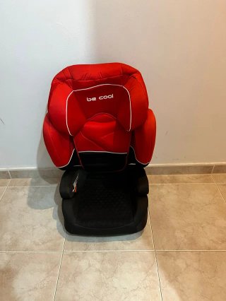 Asiento Coche Be Cool Rojo/Negro