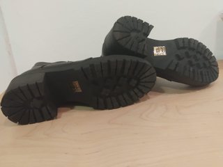 Botines negros tacón ancho