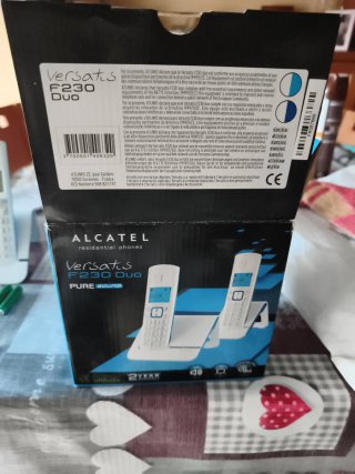 Teléfonos Inalámbricos Alcatel Versatis F230 Duo