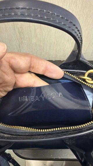 Bolso Bimba y Lola Negro Charol