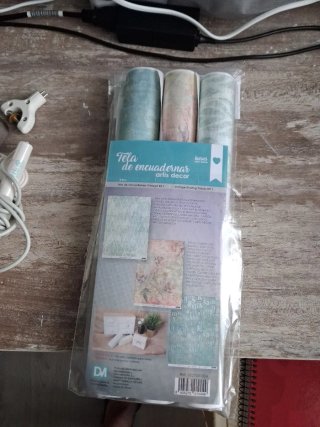 Tela encuadernar Vintage Kit 3 Artis Decor