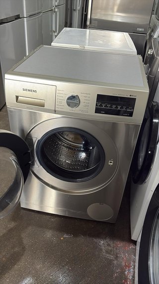 Lavadora Siemens 8kg 1400rpm Acero Inox