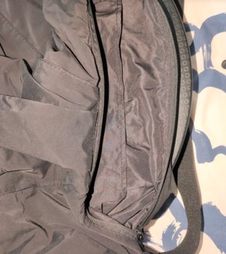 Bolso bandolera grande Oysho negro
